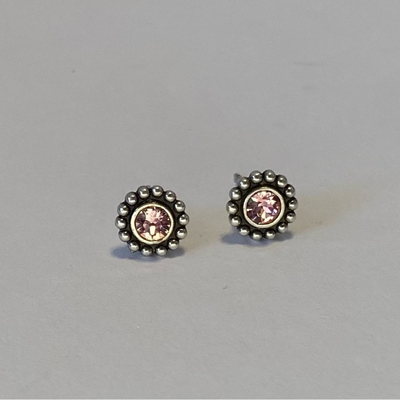 Brighton Twinkle Mini Post Rose Earrings - Picture 3 of 11